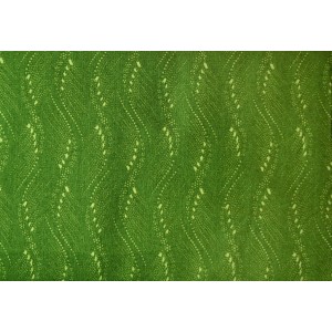 10cm Baumwolldruck Fresh Lilacs Wellenstreifen grün (Grundpreis € 12,00/m)